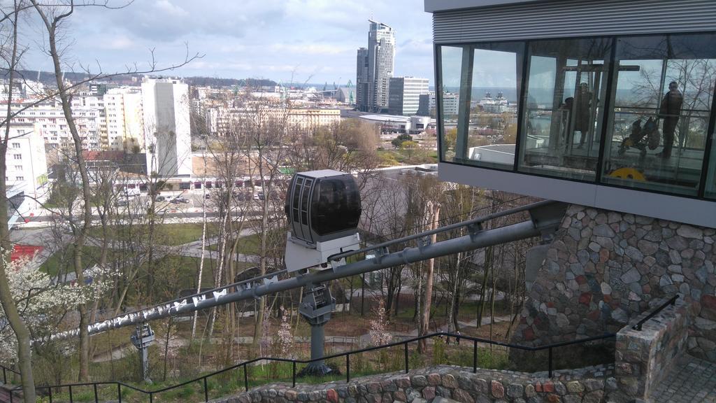 Graffiti Skwer Appartement Gdynia Buitenkant foto