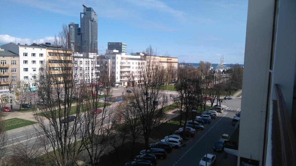 Graffiti Skwer Appartement Gdynia Buitenkant foto