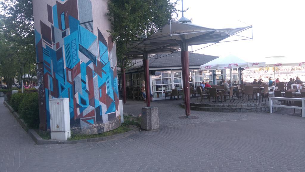 Graffiti Skwer Appartement Gdynia Buitenkant foto